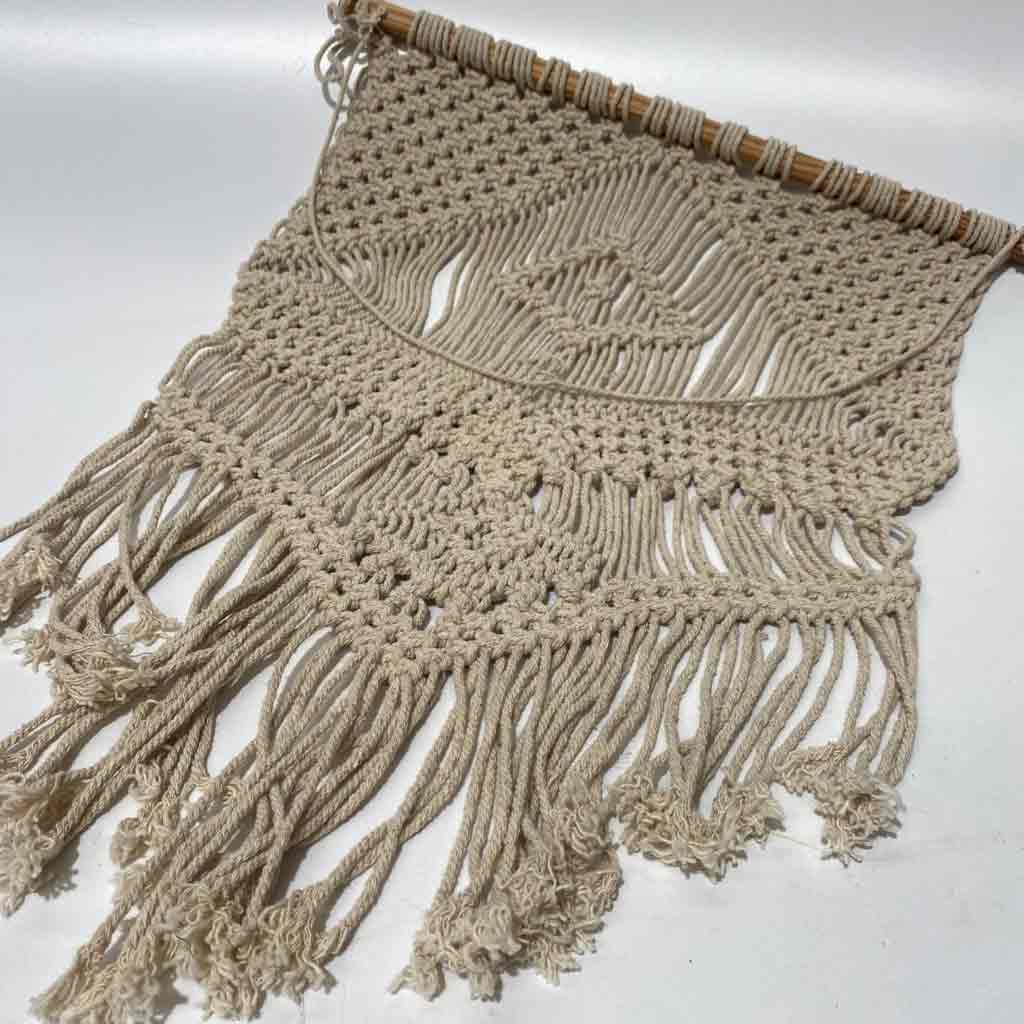 WALL HANGING, Macrame Natural String - 45 x 60cm